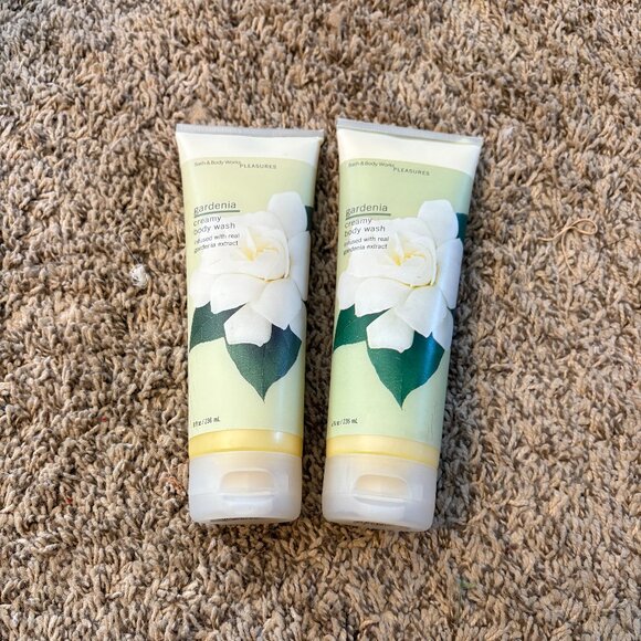 Bath and Body Works Simply Pleasures Gardenia Creamy Body Wash - Picture 1 of 3